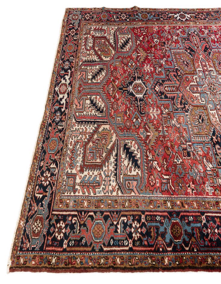 Detail image of  8' 2 x 11' 4  Hand Knotted Mehraban Persian Wool Rug