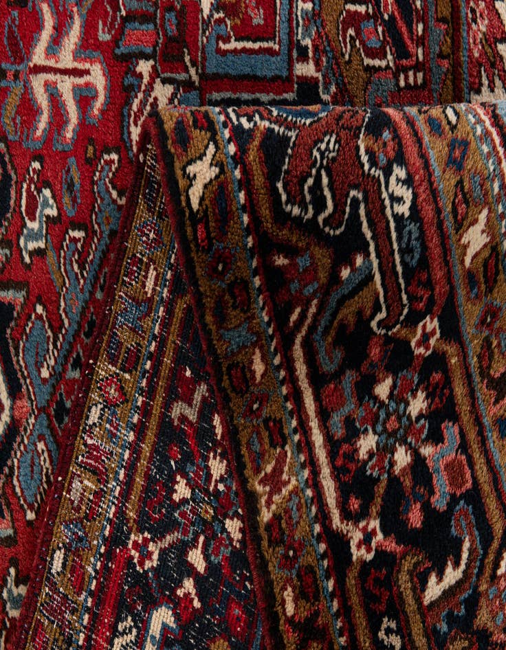 Detail image of  8' 2 x 11' 4  Hand Knotted Mehraban Persian Wool Rug