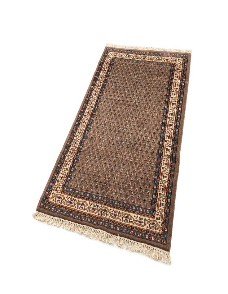 Detail image of  4' x 6'  Hand Knotted Mir Wool Rug