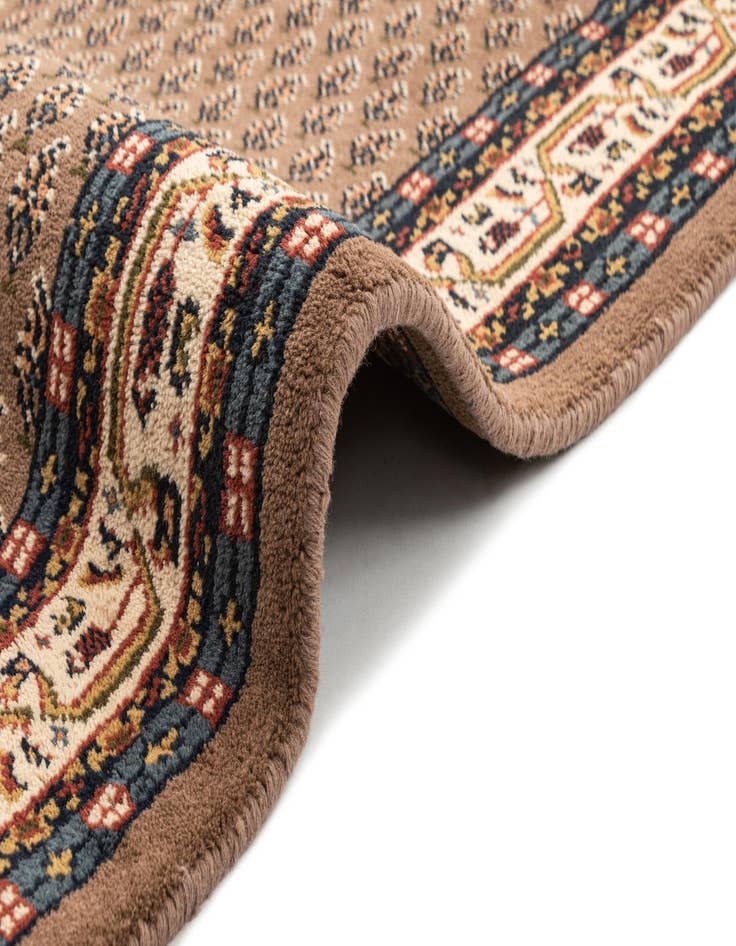 Detail image of  4' x 6'  Hand Knotted Mir Wool Rug