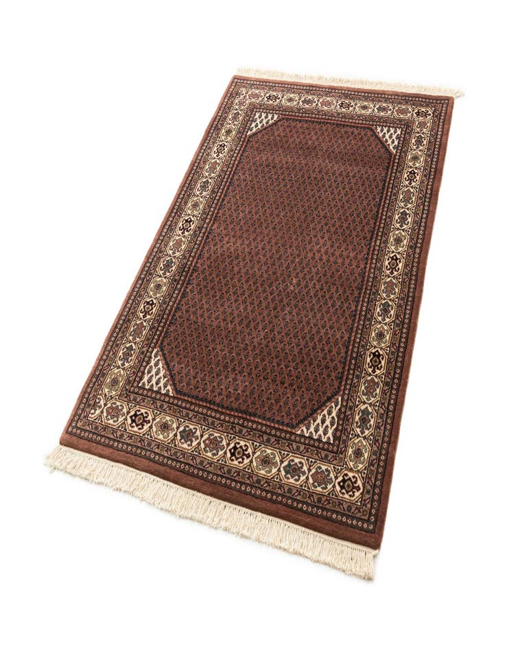 Detail image of  4' x 5' 8  Hand Knotted Mir Wool Rug