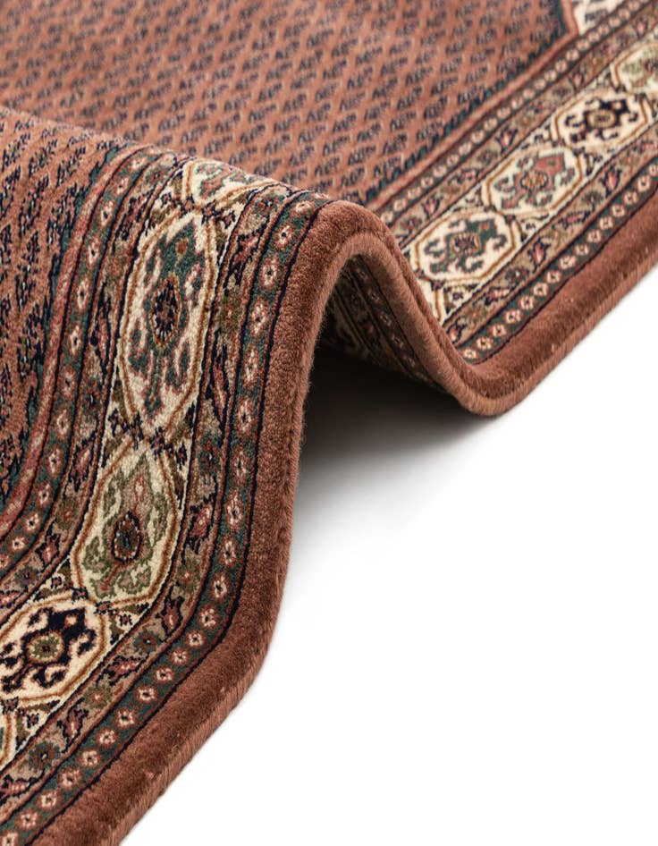 Detail image of  4' x 5' 8  Hand Knotted Mir Wool Rug