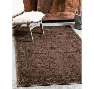 Brown 5' 3 x 8' Miranda Rug | Rugs.com