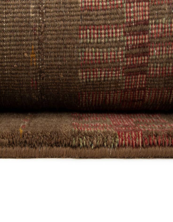 Detail image of  8' 3 x 9' 4  Hand Knotted Modern Manshu Wool Rug