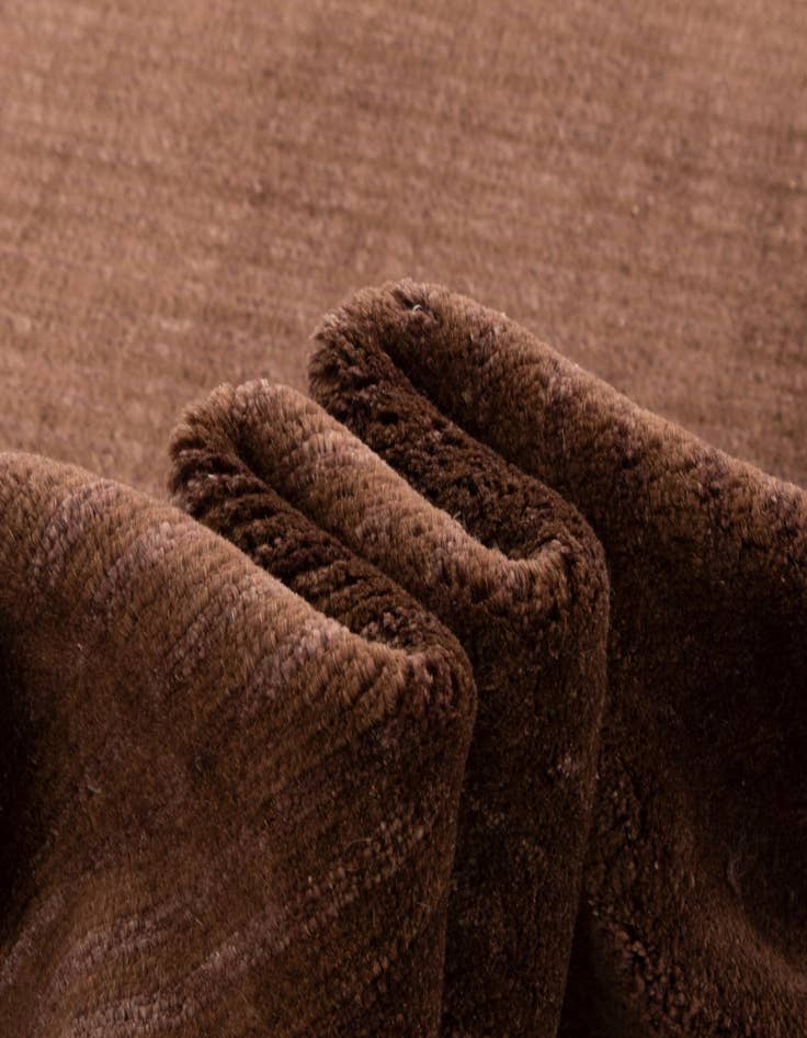 Detail image of  8' 1 x 9' 8 Modern Manshu Wool Rug