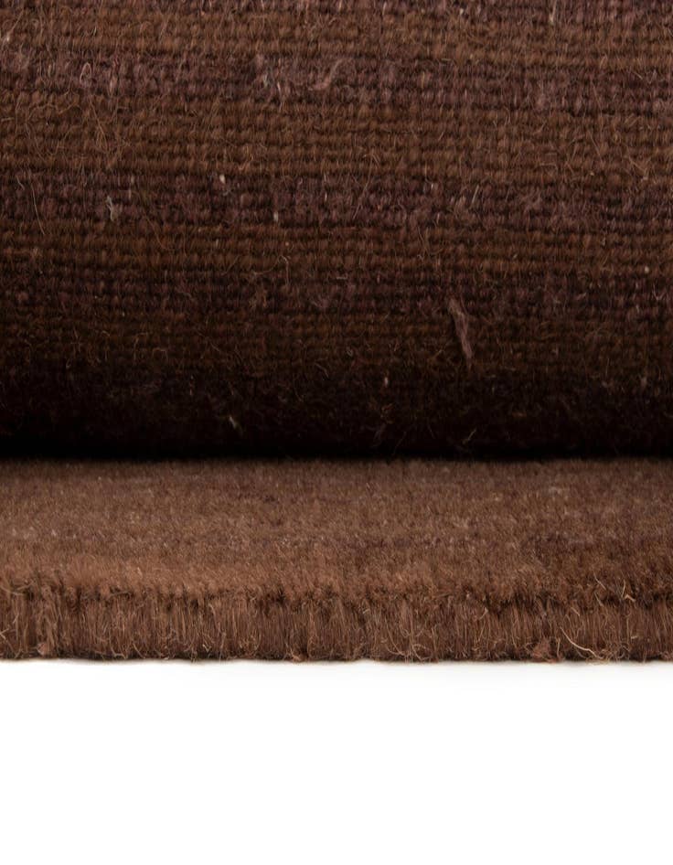 Detail image of  8' 1 x 9' 8 Modern Manshu Wool Rug
