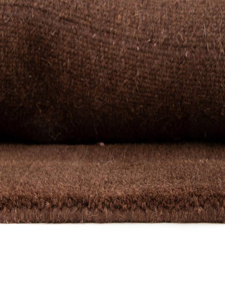 Detail image of  7' 8 x 9' 7 Modern Manshu Wool Rug