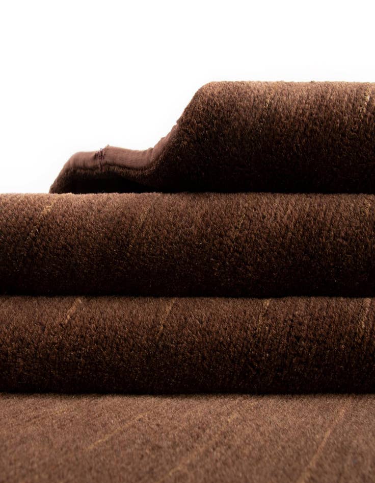 Detail image of  7' 8 x 9' 7 Modern Manshu Wool Rug