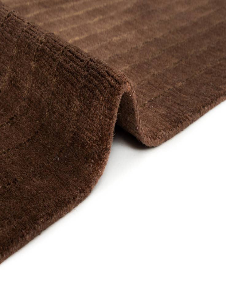 Detail image of  7' 8 x 9' 7 Modern Manshu Wool Rug