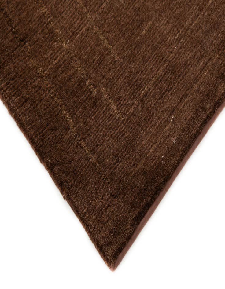 Detail image of  7' 8 x 9' 7 Modern Manshu Wool Rug