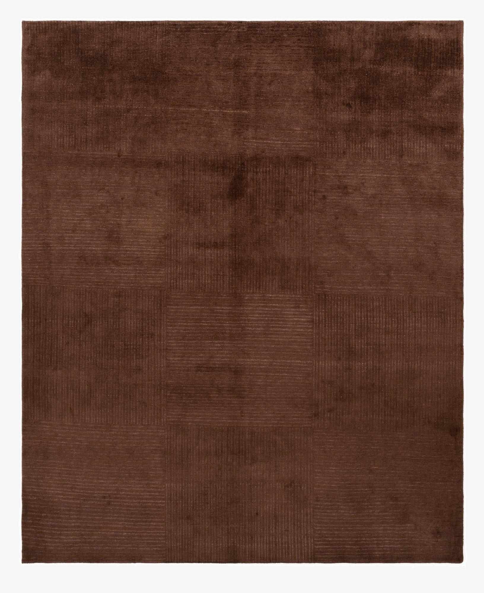  8' 1 x 9' 8 Modern Manshu Wool Rug