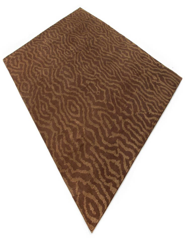 Detail image of  7' 7 x 9' 9  Hand Knotted Modern Nehmo Rug