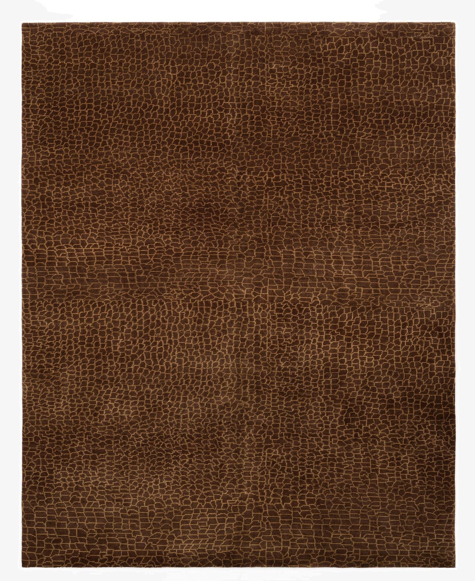  7' 7 x 9' 6  Hand Knotted Modern Nehmo Wool Rug