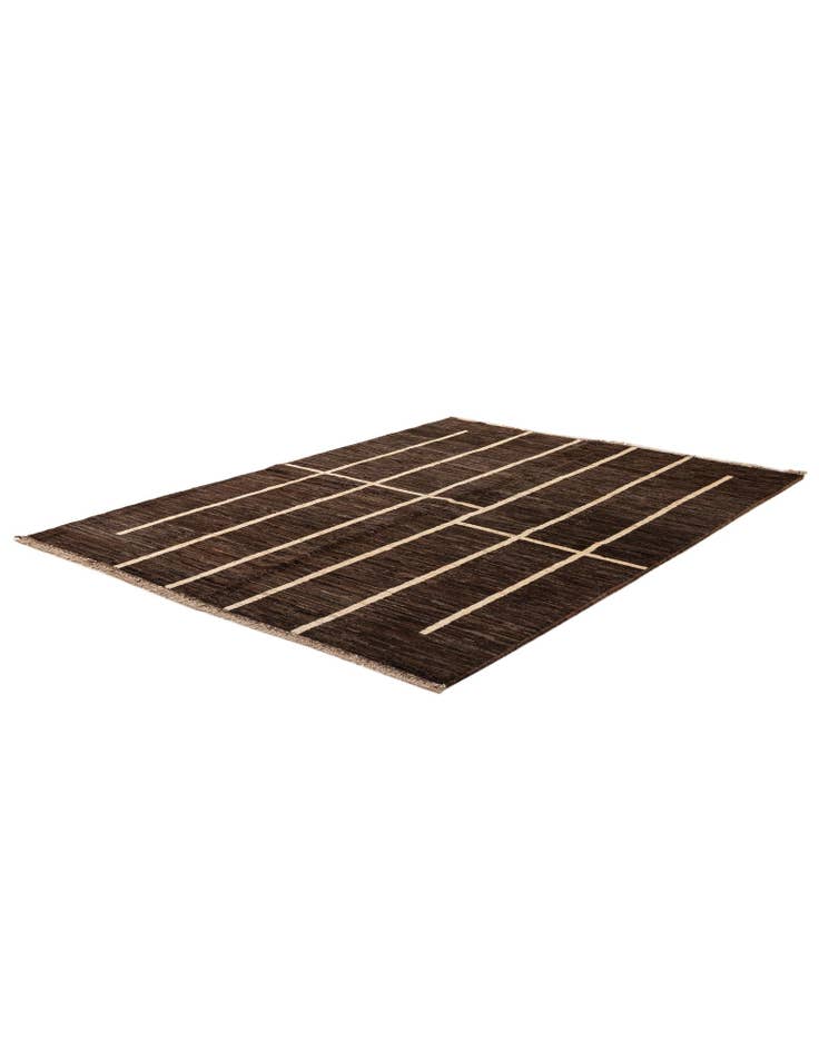 Detail image of  5' 9 x 7' 9  Hand Knotted Modern Ziegler Wool Rug