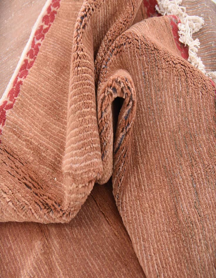 Detail image of  4' x 6' 7  Hand Knotted Modern Ziegler Rug