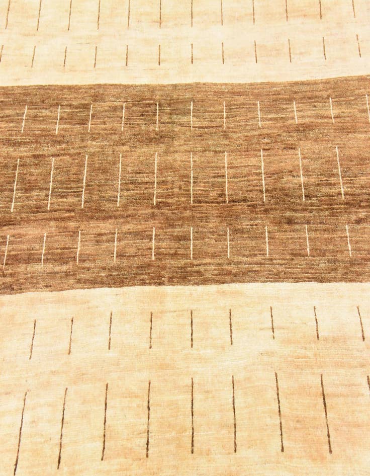 Detail image of  4' 10 x 6' 8  Hand Knotted Modern Ziegler Oriental Rug