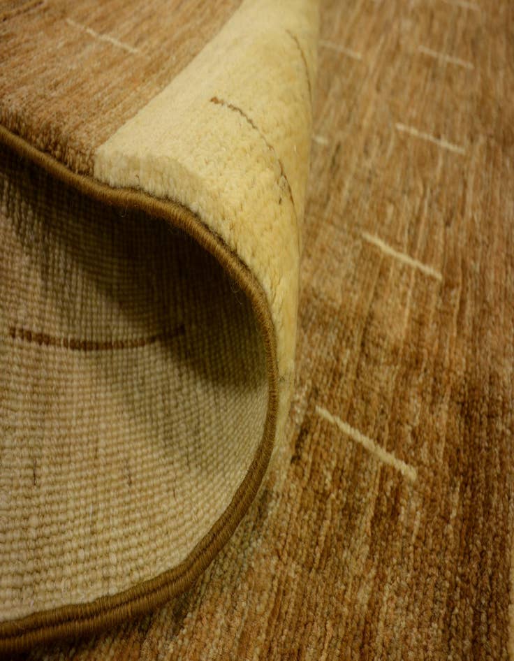 Detail image of  4' 10 x 6' 5  Hand Knotted Modern Ziegler Oriental Rug