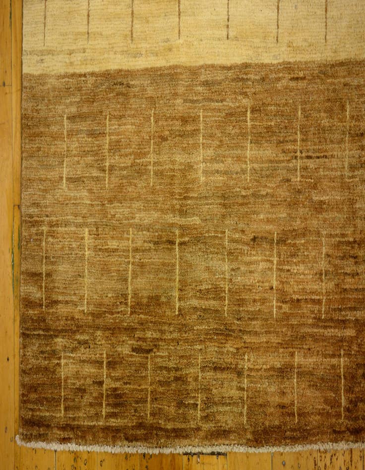 Detail image of  4' 10 x 6' 5  Hand Knotted Modern Ziegler Oriental Rug