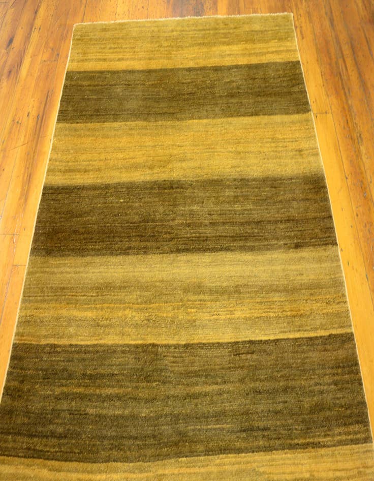 Detail image of  3' 11 x 5' 10  Hand Knotted Modern Ziegler Oriental Rug