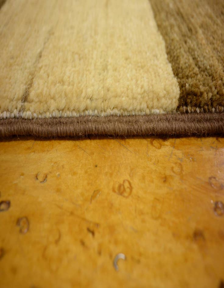 Detail image of  3' 5 x 4' 11  Hand Knotted Modern Ziegler Oriental Rug