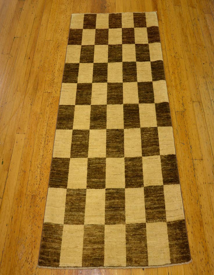 Detail image of  3' 5 x 4' 11  Hand Knotted Modern Ziegler Oriental Rug