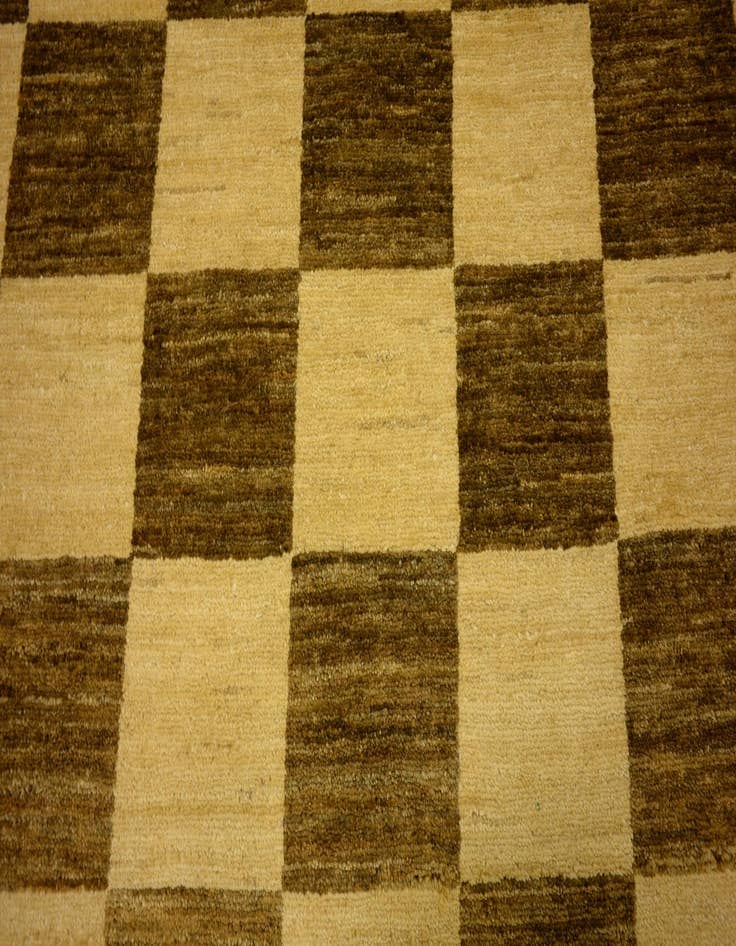 Detail image of  3' 5 x 4' 11  Hand Knotted Modern Ziegler Oriental Rug