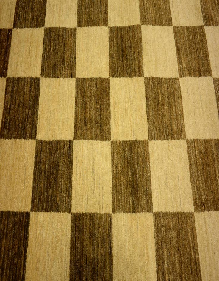 Detail image of  3' 5 x 4' 11  Hand Knotted Modern Ziegler Oriental Rug