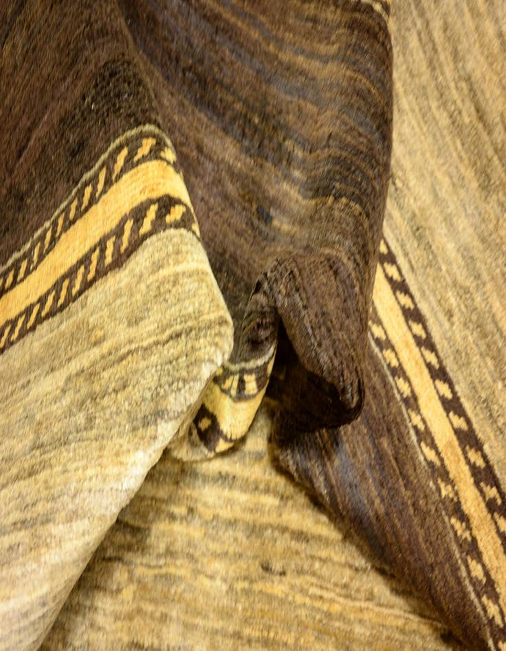 Detail image of  3' 11 x 5' 8  Hand Knotted Modern Ziegler Oriental Rug