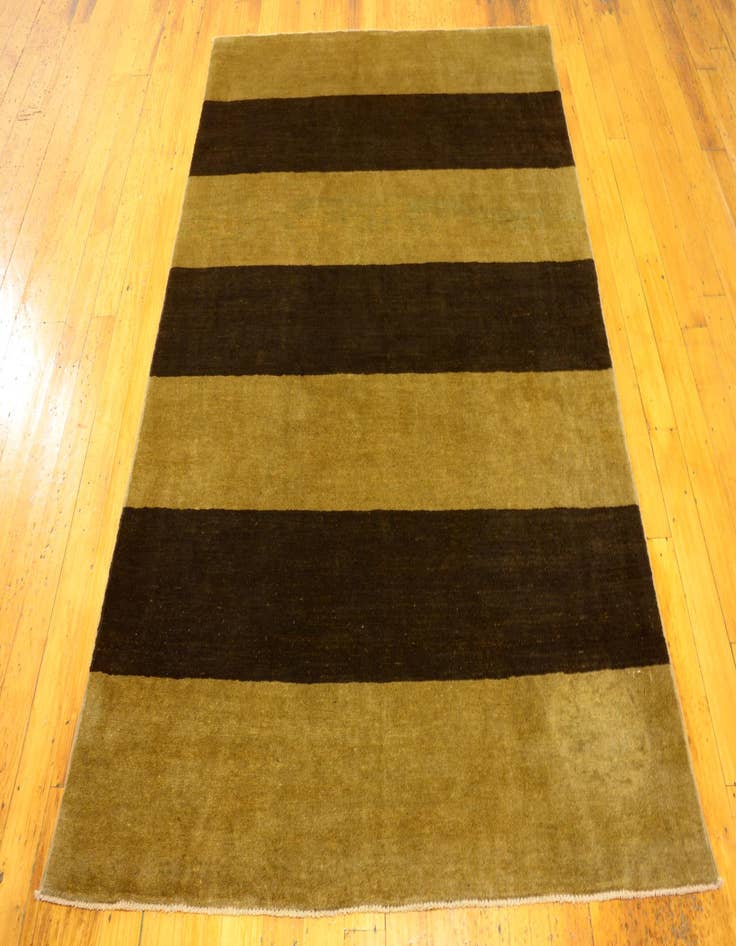 Detail image of  4' 10 x 6' 5  Hand Knotted Modern Ziegler Oriental Rug