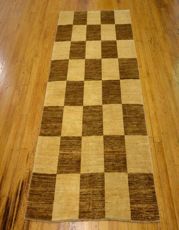 Detail image of  4' 2 x 6' 5  Hand Knotted Modern Ziegler Oriental Rug