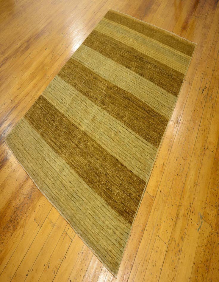 Detail image of  4' 9 x 6' 6  Hand Knotted Modern Ziegler Oriental Rug