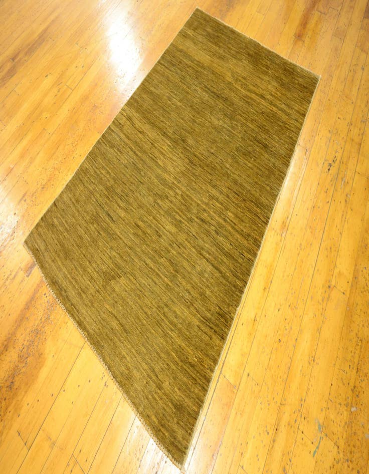 Detail image of  3' 11 x 5' 9  Hand Knotted Modern Ziegler Oriental Rug