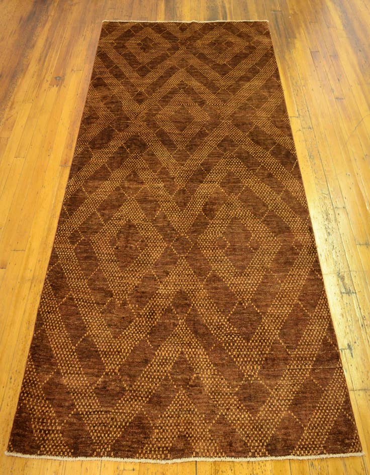 Detail image of  5' 7 x 7' 8  Hand Knotted Modern Ziegler Oriental Rug