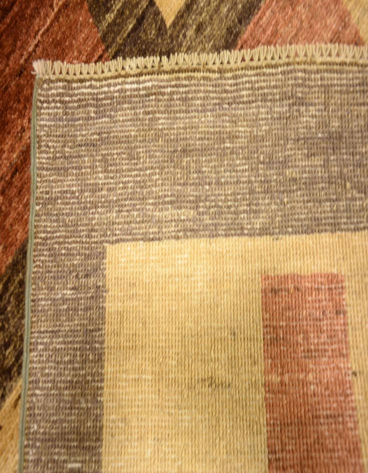 Detail image of  5' x 6' 7  Hand Knotted Modern Ziegler Oriental Rug