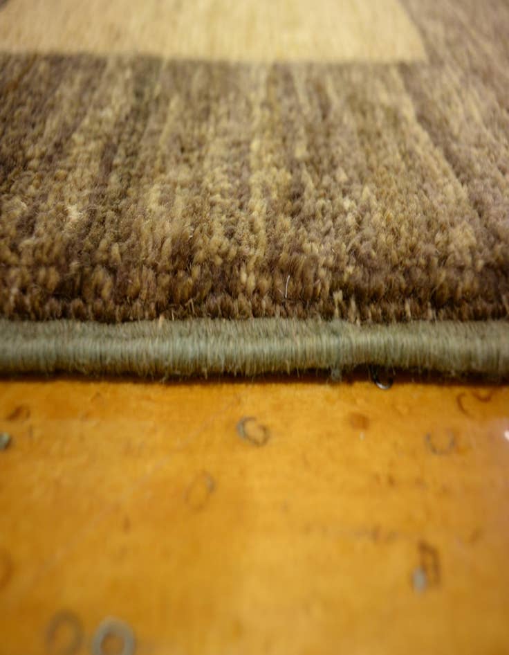 Detail image of  5' x 6' 7  Hand Knotted Modern Ziegler Oriental Rug