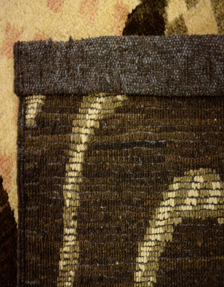 Detail image of  7' 8 x 9' 9  Hand Knotted Modern Ziegler Oriental Rug