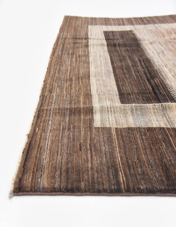 Detail image of  6' 8 x 9' 6  Hand Knotted Modern Ziegler Rug