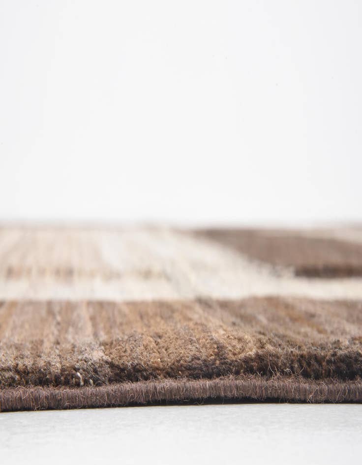 Detail image of  6' 8 x 9' 6  Hand Knotted Modern Ziegler Rug
