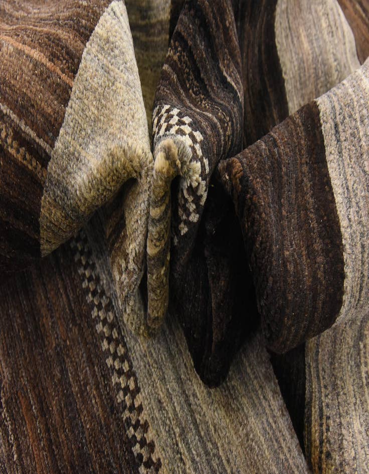 Detail image of  6' 8 x 9' 6  Hand Knotted Modern Ziegler Rug