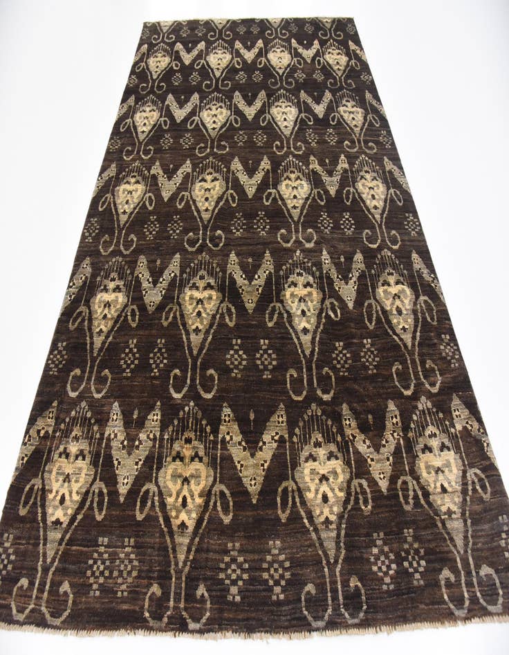 Detail image of  6' x 8' 9  Hand Knotted Modern Ziegler Rug