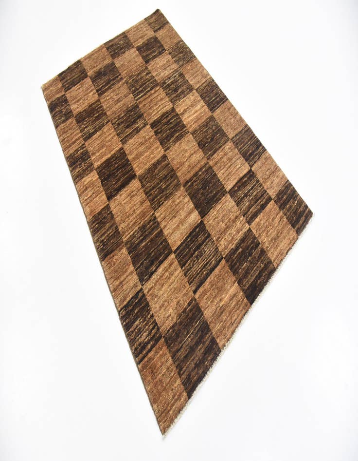 Detail image of  3' 6 x 5' 2  Hand Knotted Modern Ziegler Rug