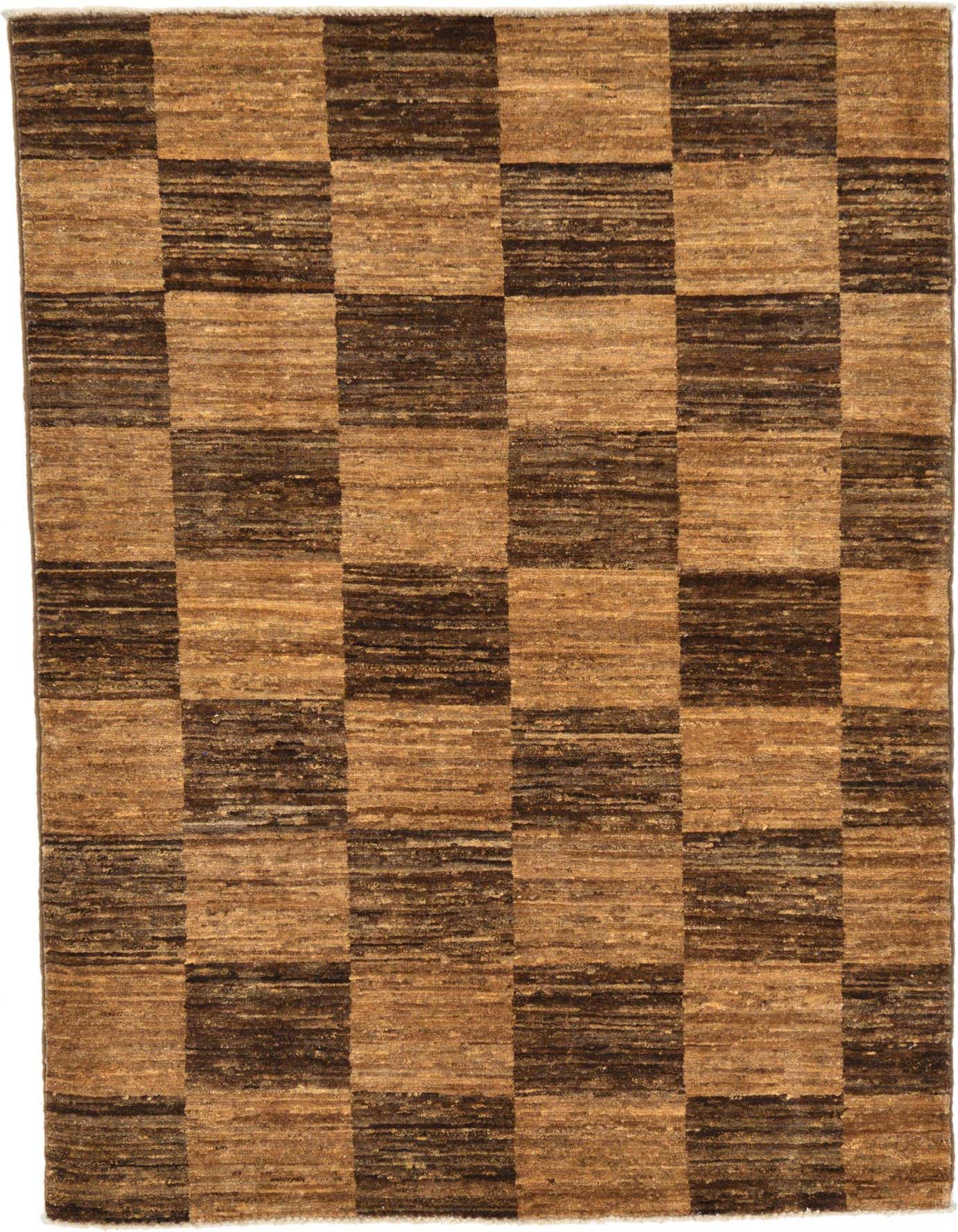 Primary image  3' 6 x 5' 2  Hand Knotted Modern Ziegler Rug