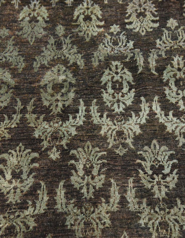 Detail image of  5' x 6' 4  Hand Knotted Modern Ziegler Rug