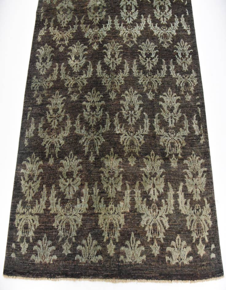 Detail image of  5' x 6' 4  Hand Knotted Modern Ziegler Rug