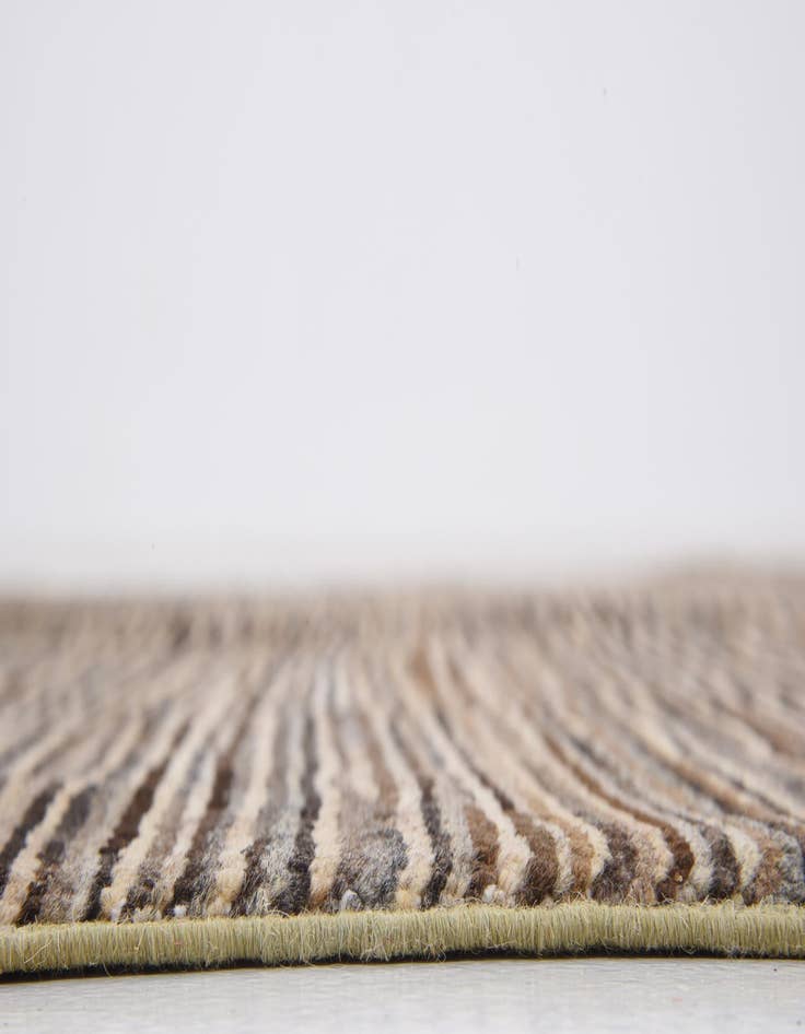 Detail image of  4' 9 x 6' 4  Hand Knotted Modern Ziegler Rug
