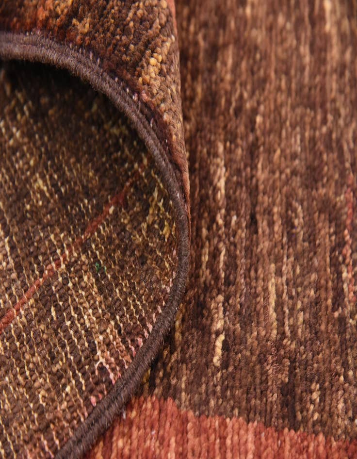 Detail image of  4' 8 x 7'  Hand Knotted Modern Ziegler Rug