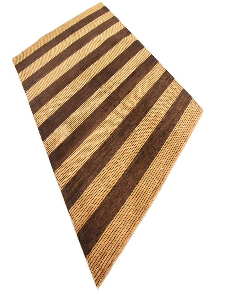 Detail image of  4' 9 x 6' 3  Hand Knotted Modern Ziegler Rug