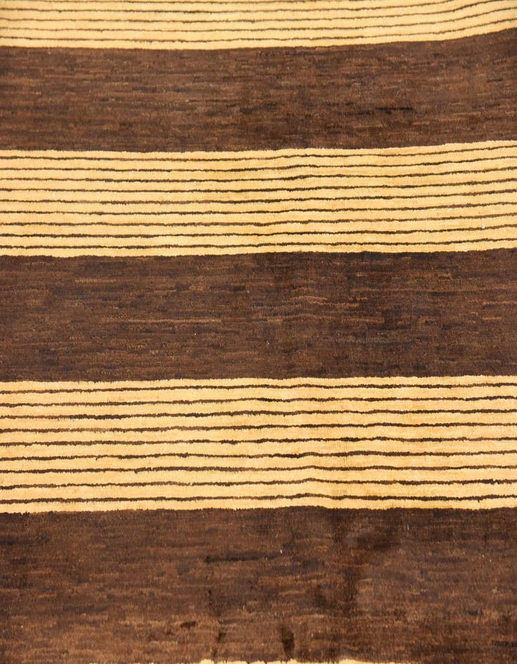 Detail image of  4' 9 x 6' 3  Hand Knotted Modern Ziegler Rug