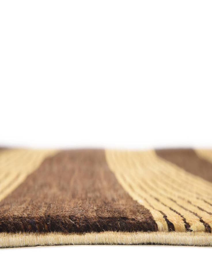 Detail image of  4' 9 x 6' 3  Hand Knotted Modern Ziegler Rug