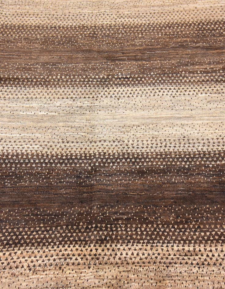 Detail image of  4' 10 x 7'  Hand Knotted Modern Ziegler Rug